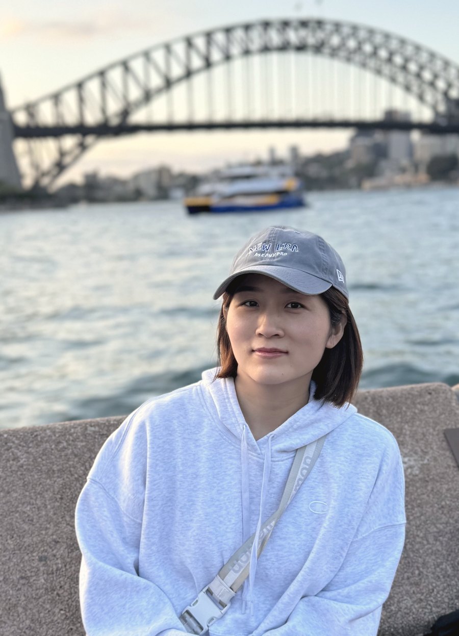 Jessica by Sydney Harbour